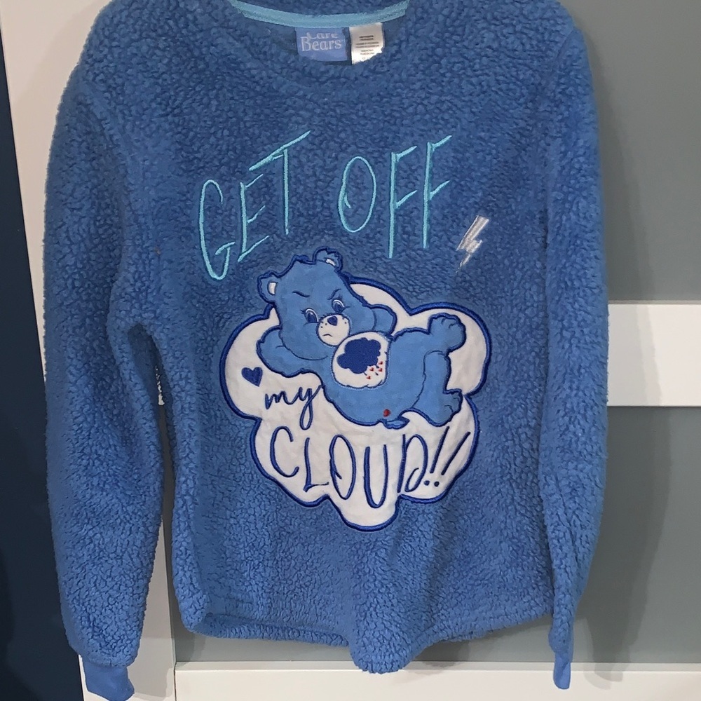 Care Bears Blue Sweater with Graphic Design - Picture 2 of 7